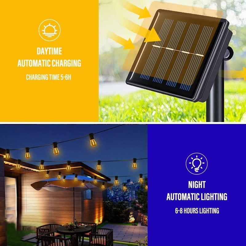 Solar Powered String Lights