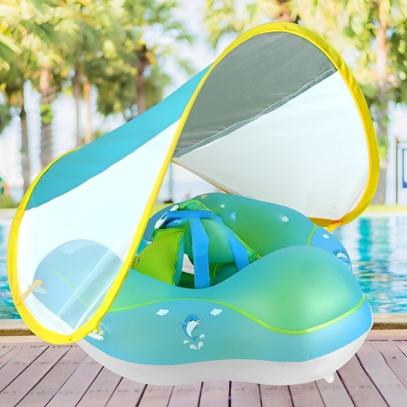 Baby Float with Detachable Sun Shade