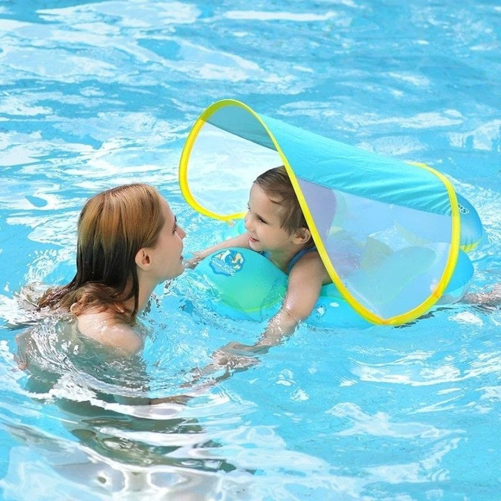 Baby Float with Detachable Sun Shade