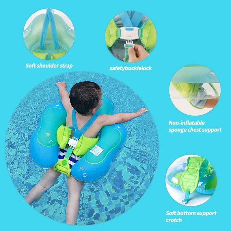 Baby Float with Detachable Sun Shade