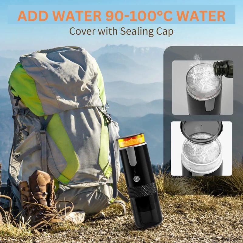 2 in 1 Portable Coffee Maker