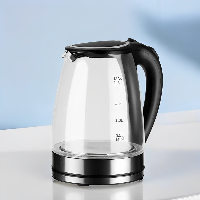 1.8L Electric Glass Kettle with LED Illumination