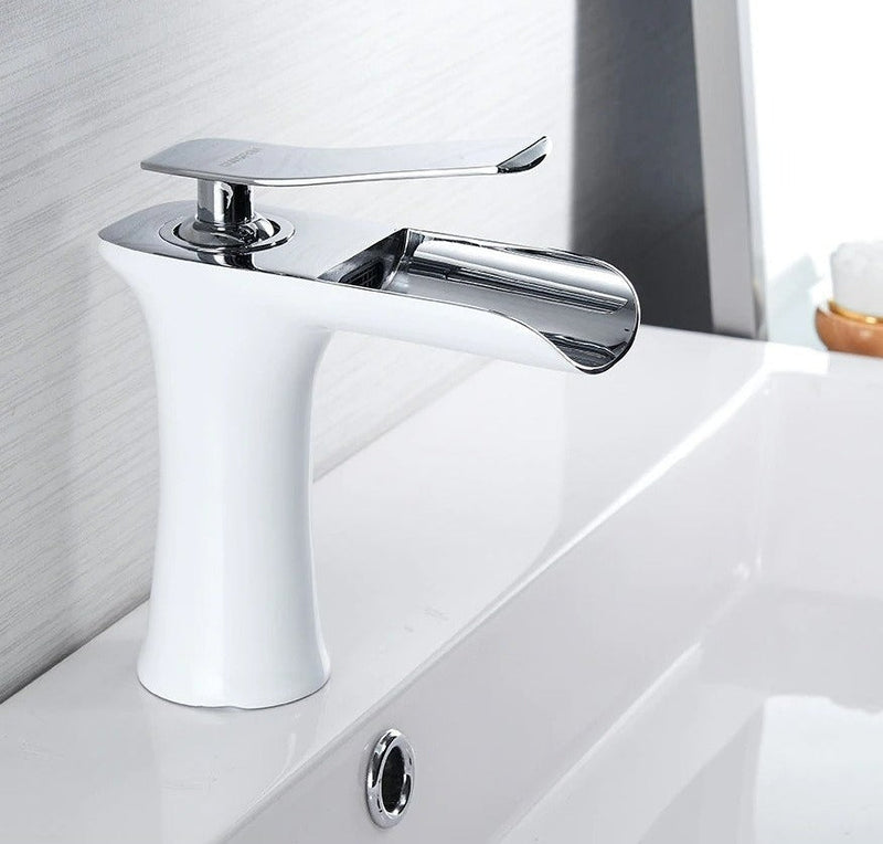 Modern Waterfall Bathroom Faucet