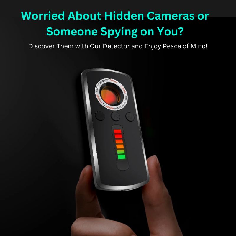 Smart Hidden Camera Detector with Multiple Detection Modes