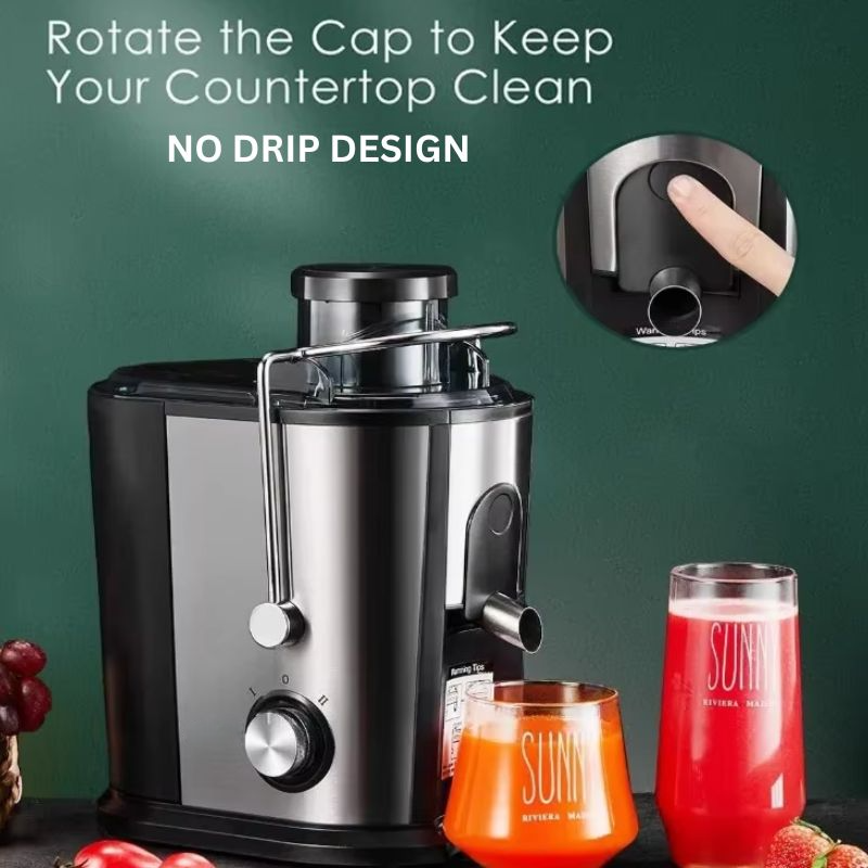 800W Electric Juicer Machine with Dual Speed Settings