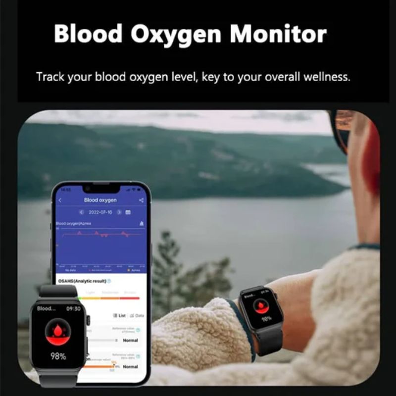 Smart Watch Pro with Real Time Health Monitoring