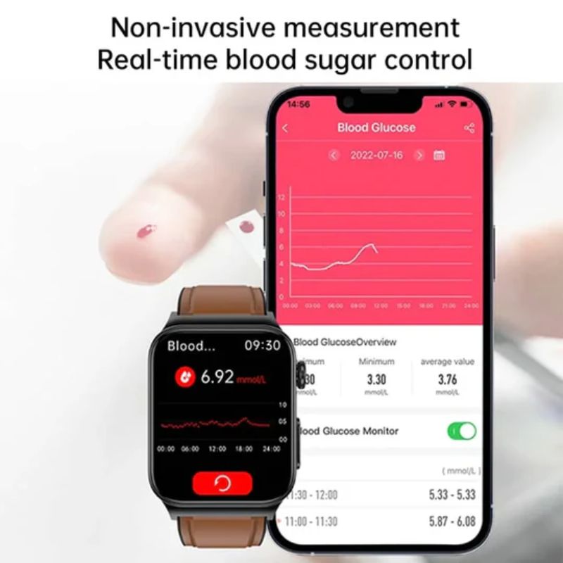 Smart Watch Pro with Real Time Health Monitoring