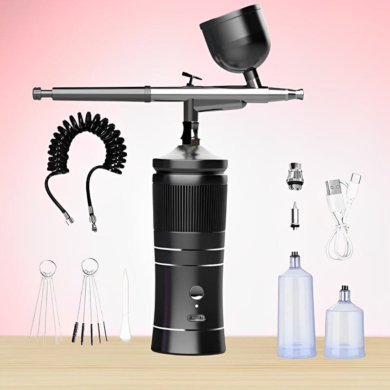 Cordless Mini Airbrush Kit with Compressor