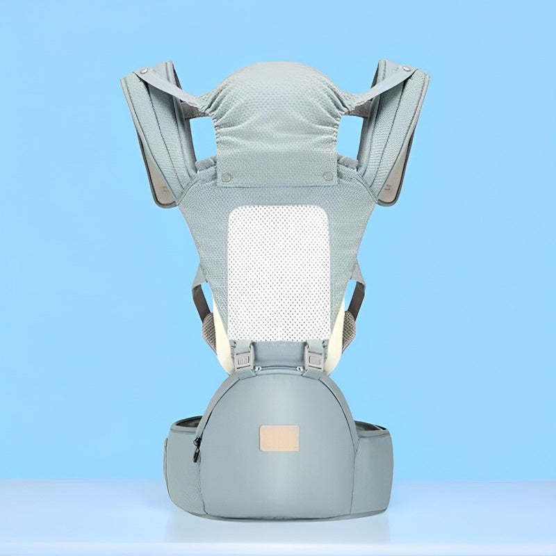 Baby Carrier with Hip Seat and Soft Padding