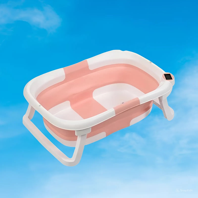 Baby Bath Tub with Thermometer