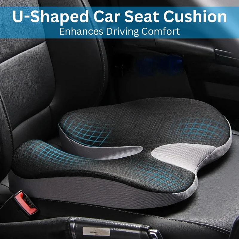 Ergonomic Soft Memory Foam Car Seat Cushion