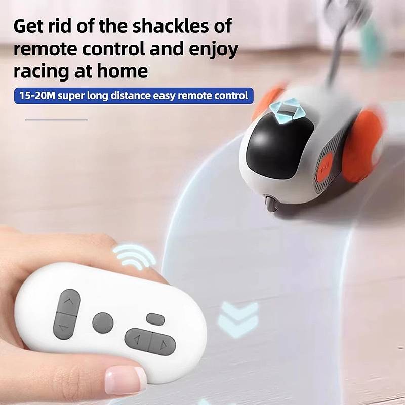 Smart Interactive Cat Toy with Remote Control