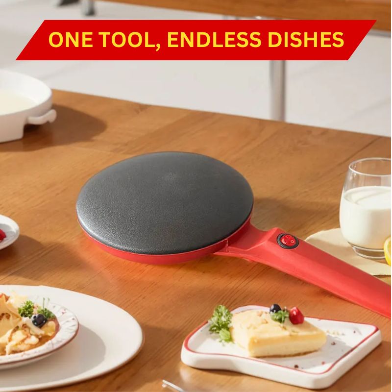 8-Inch Non-Stick Electric Crepe Maker