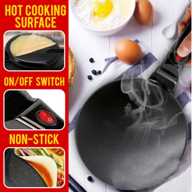 8-Inch Non-Stick Electric Crepe Maker