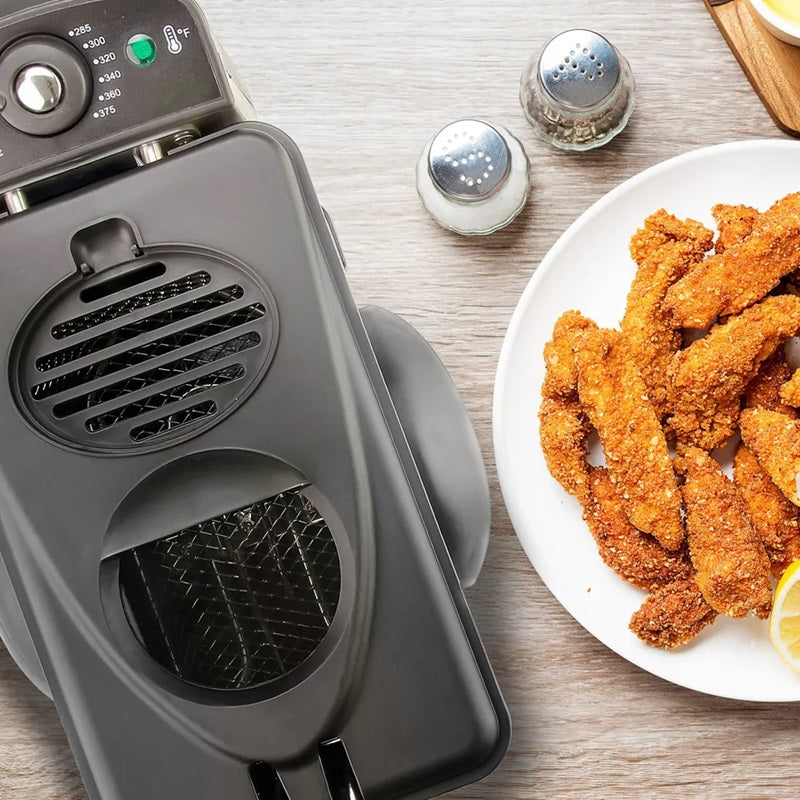 2L Electric Deep Fryer with Adjustable Temperature Control