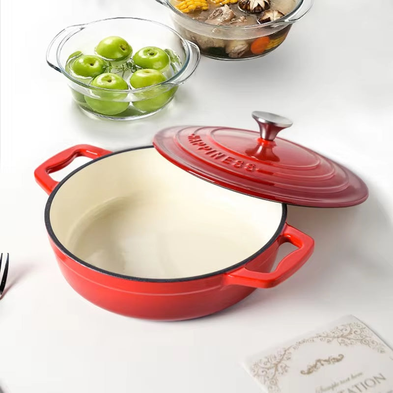 Enameled Cast Iron Dutch Oven