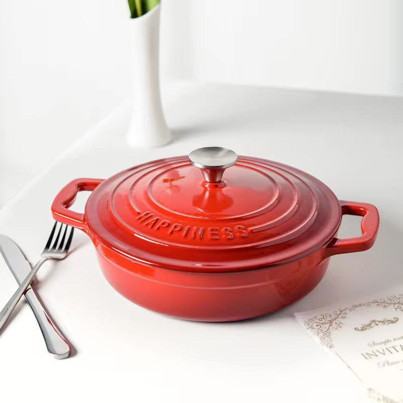 Enameled Cast Iron Dutch Oven