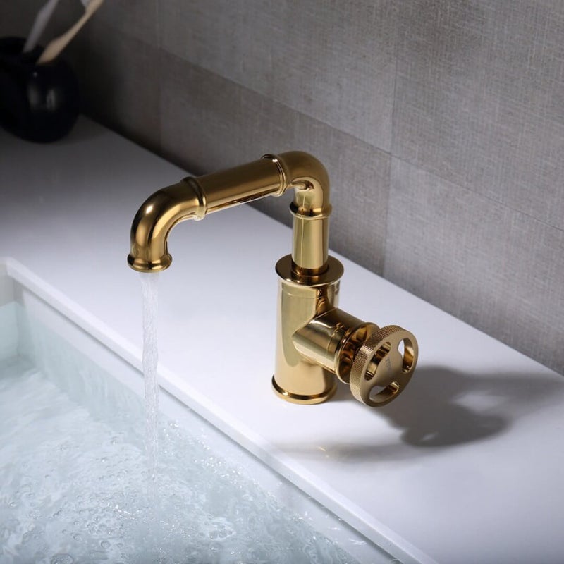 Retro Brass Bathroom Faucet