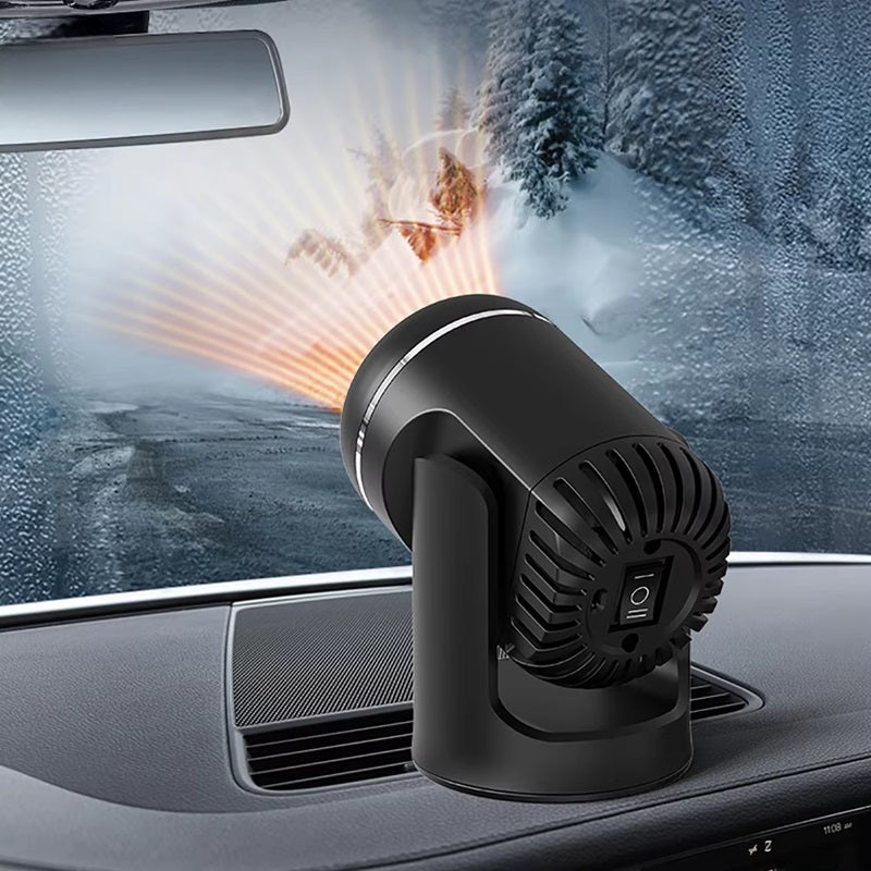 12V Portable Car Heater with 360° Rotation & Overheat Protection