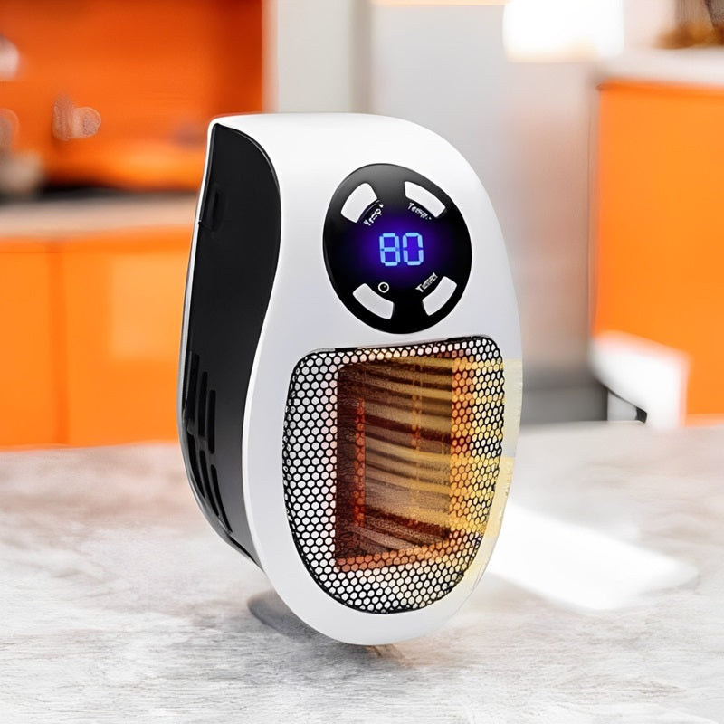 Mini Portable Heater with LED Display and Smart Temperature Control