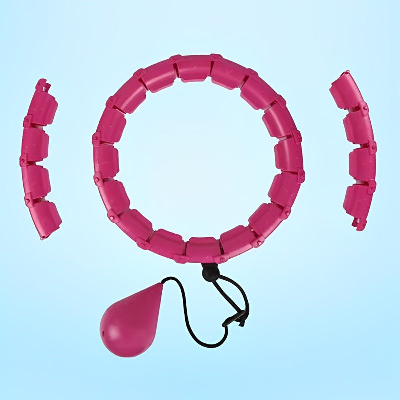 Adjustable Weighted Hula Hoop