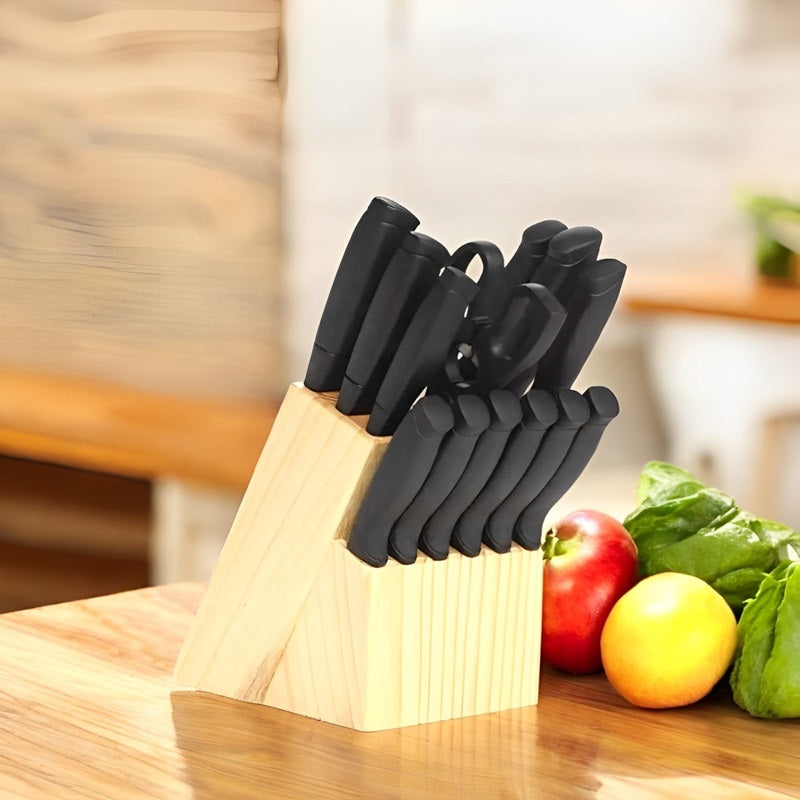 22-Piece Premium Knife Set with Block