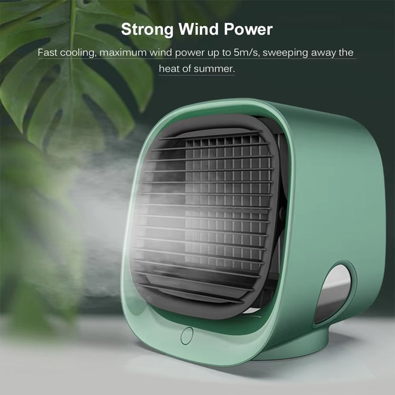 3-in-1 Mini Air Conditioner with Cooling, Humidifying & Air Purifying