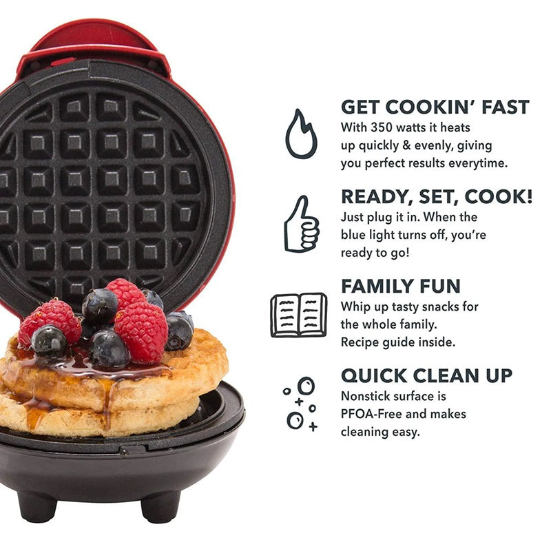 Electric Nonstick Mini Waffle Maker