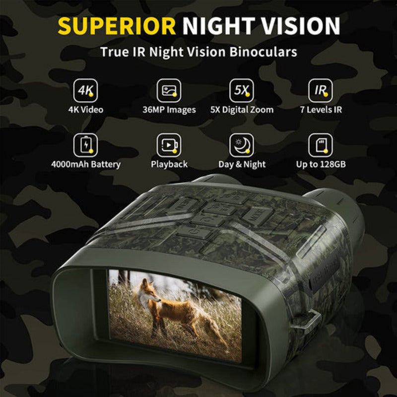 Night Vision Binoculars with Thermal Digital Infrared