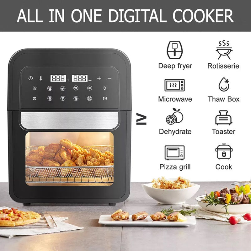 8-in-1 Digital Air Fryer with Digital Touch Screen