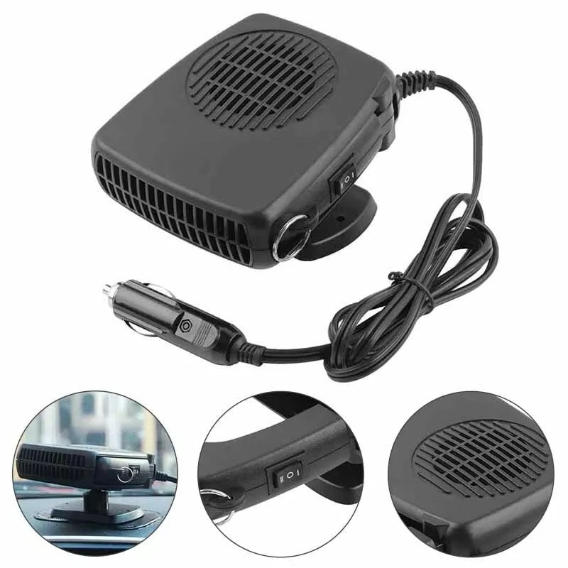 12V Portable Car Heater with 360° Rotatable Base