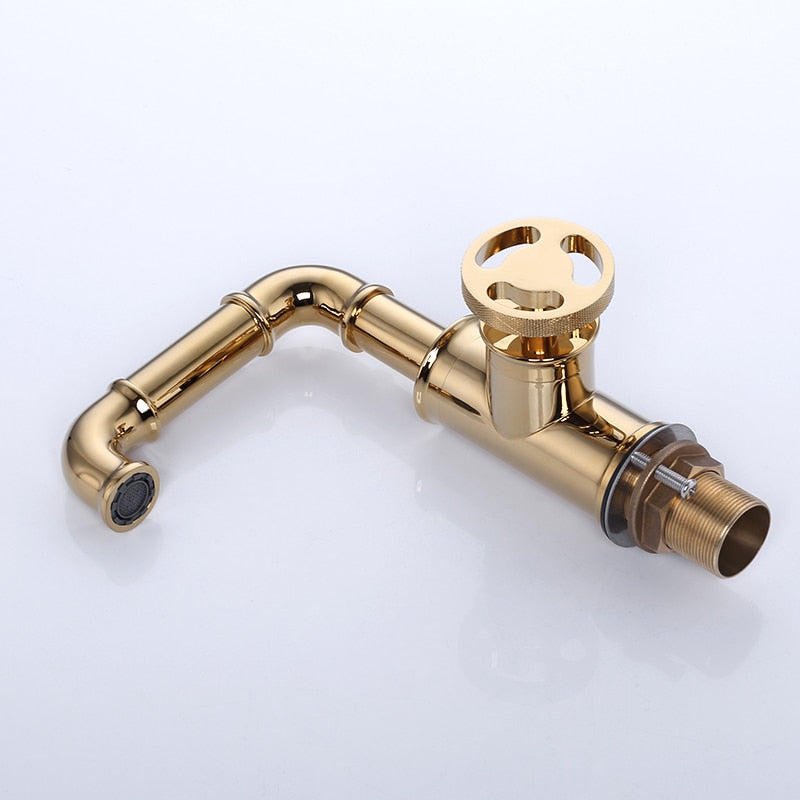 Retro Brass Bathroom Faucet