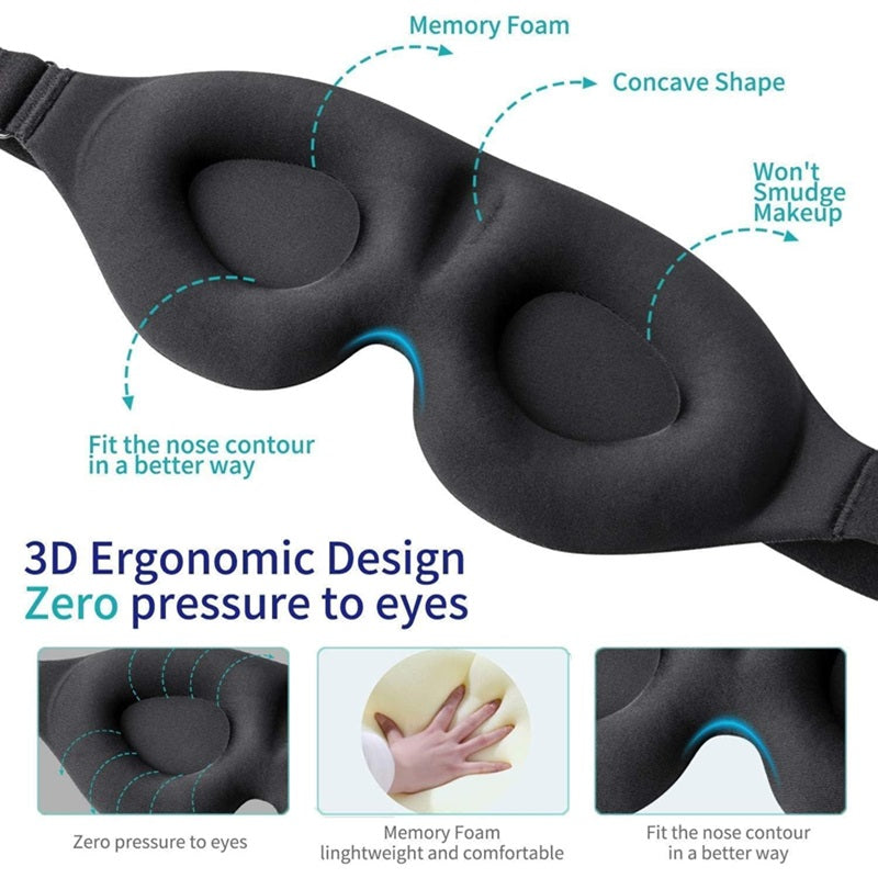 3D Blackout Sleep Mask