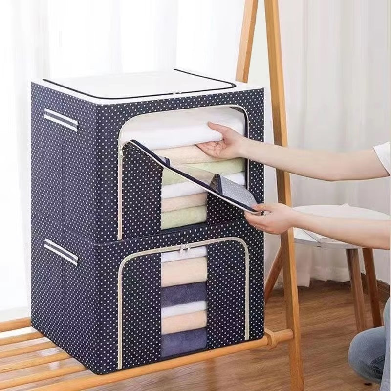 24L Stackable Collapsible Storage Bins