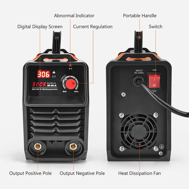 Portable MMA 300K Welding Machine with Inverter DC